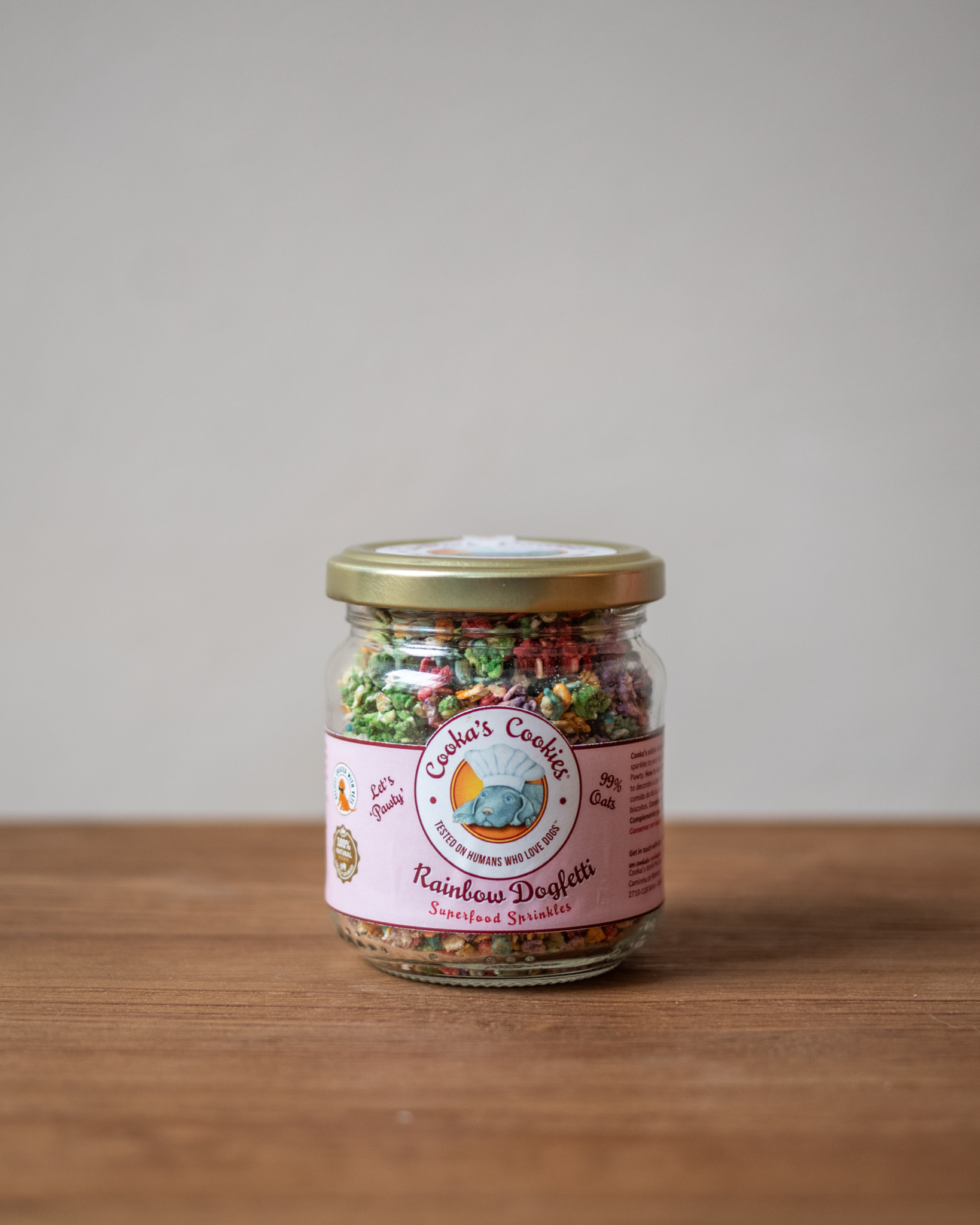Cooka's Cookies | Rainbow dogfetti