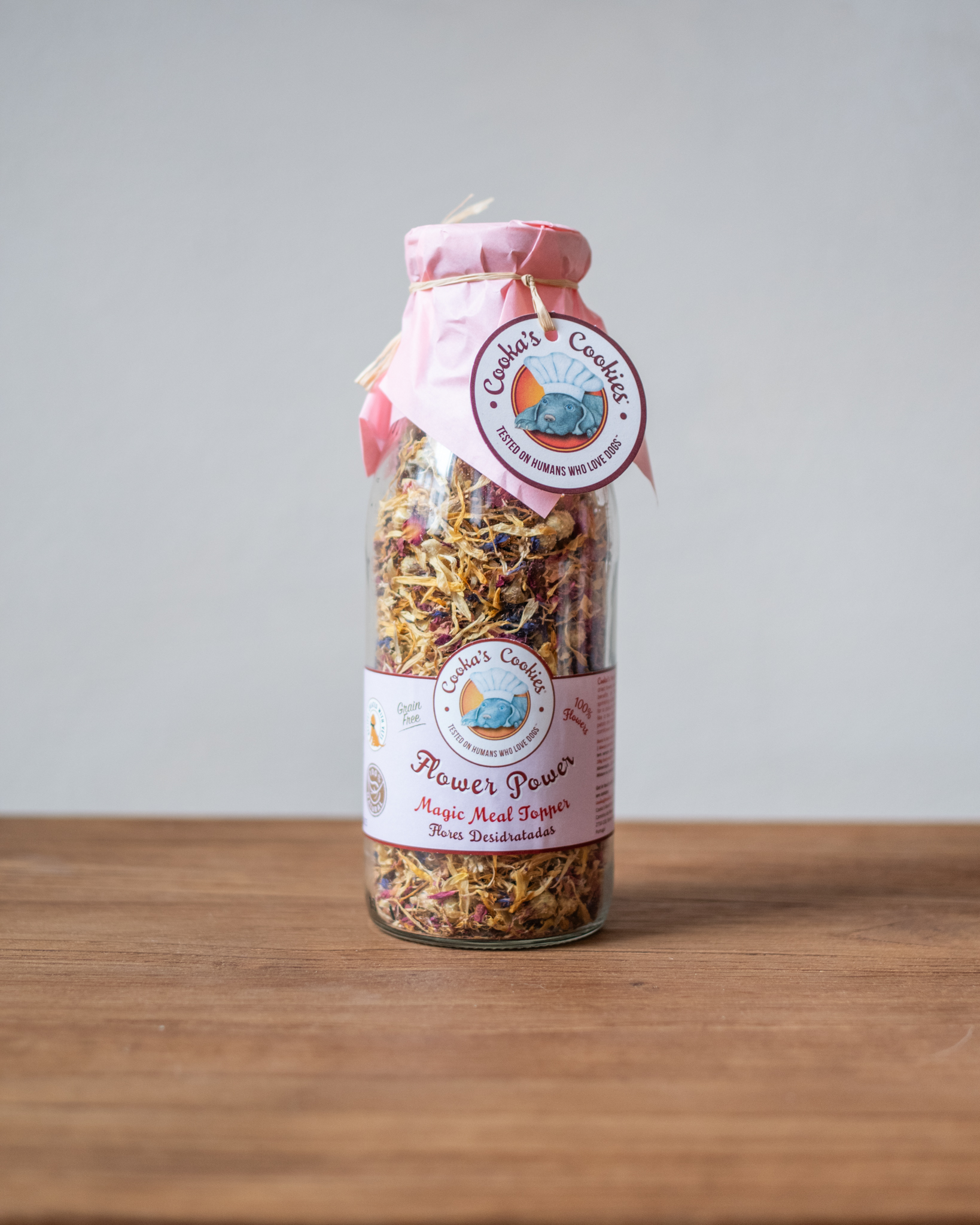 Cooka's Cookies | Flower power food topper